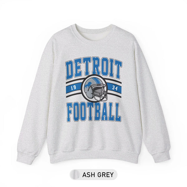 Detroit Lions Football, Vintage Detroit Football T-Shirt / Sweatshirt