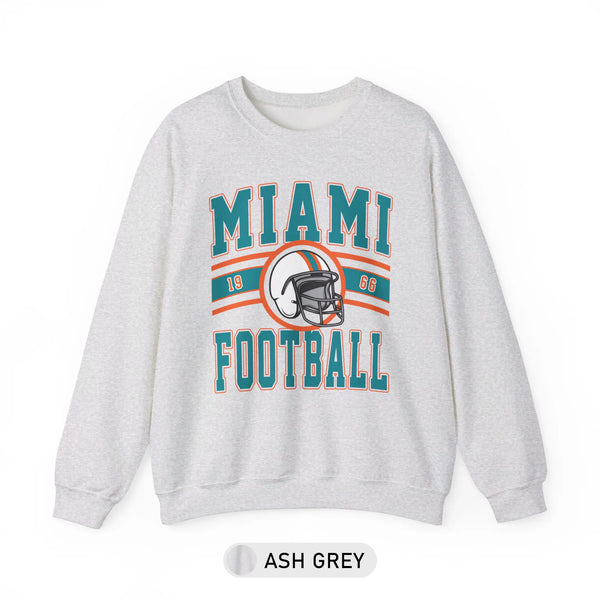 Miami Dolphins Football, Vintage Miami Football T-Shirt / Sweatshirt