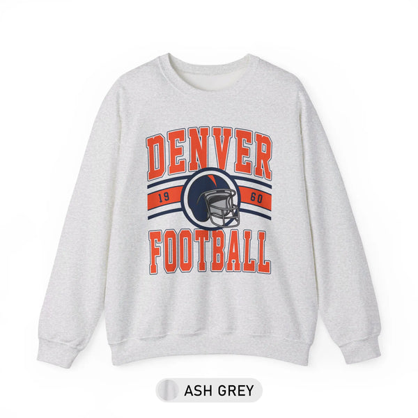 Denver Broncos Football, Vintage Denver Football T-Shirt / Sweatshirt