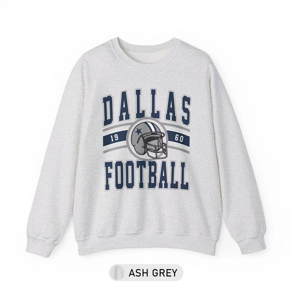 Dallas Cowboys Football, Vintage Dallas Football T-Shirt / Sweatshirt